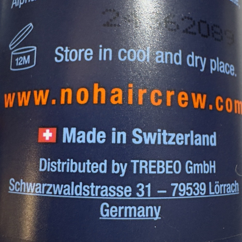 NO Hair Crew Intimate Dry & Fresh Powder for‎ Men 3.52 oz Lot of 3 - Picture 3 of 5
